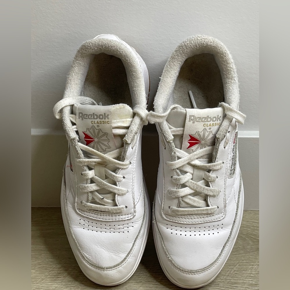 Reebok Club C Extra Platform Sneakers White Gum Sole Women’s 6 - Picture 5 of 13